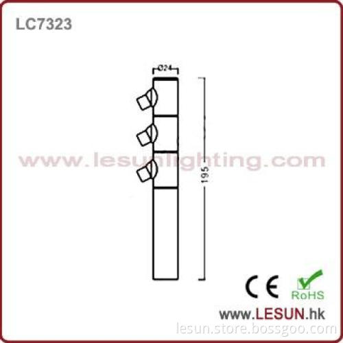 Hot sales 3*1W led jewelry lighting stand LC7323
